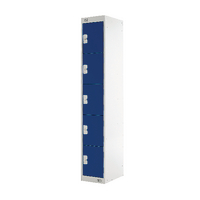 Five Compartment Locker 450 Blue