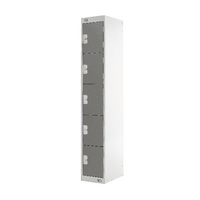Five Compartment Locker 450 D/Grey