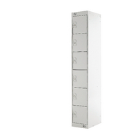 Six Compartment Locker 450 L/Grey