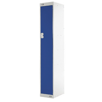 Express Std Locker 1 Door Grey/Blue