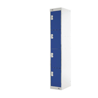 Four Comp Express Std Locker Blue