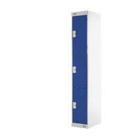 Three Comp Express Std Locker Blue