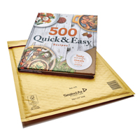 Bubble Lined Bag Gold 270x360 Pk50