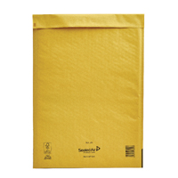 Bubble Lined Bag Gold 300x440 Pk50