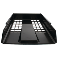 Avery Myers Duet Lettertray Black