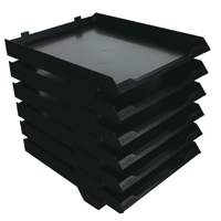 Avery Paperstack 6 Tray Black 5336