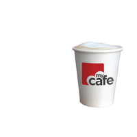 MyCafe 12oz Single Wall Hot Cups