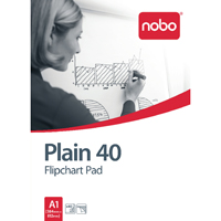 Nobo Flipcht Pad 40 Sheet A1 Wht Pk5