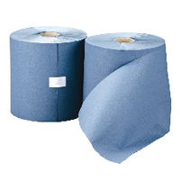 Leonardo Hand Towel Roll Blue Pk6