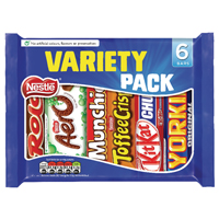 Nestle Variety Choc Bars 264g
