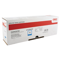 Oki C610 Cyan Toner 44315307