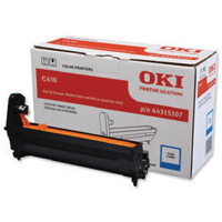 Oki C610 Cyan Image Drum 44315107