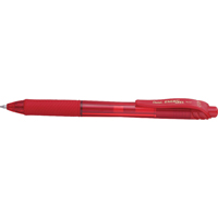 Pentel EnerGel X Pen Med Red