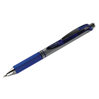 Pentel Retract Metal Tip Blue Pk12