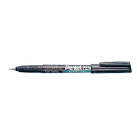 Pentel Nmf50 Marker 0.4 Black Pk12