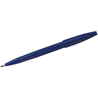 Pentel S520 Sign W/Based Pen Blu P12