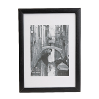 Hampton Frames Blk Wd Cerf Frm Glass