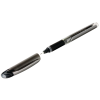 Pilot V5 Grip Liq Ink RBall Blk Pk12