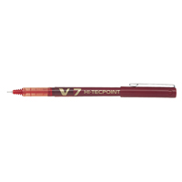 Pilot V7 Rollerball Liq Ink Red Pk12