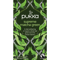 Supreme Matcha Green Tea Bags Pk20
