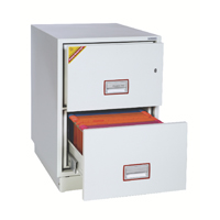 Phoenix 2 Drawer Fire Filing Cabinet