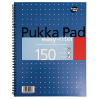 Pukka WB NotePd Easy-Rite A4 Wht Pk3