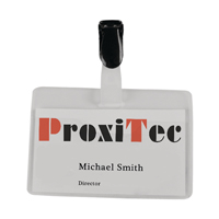 Visitor Name Badge 60x90mm Pack25