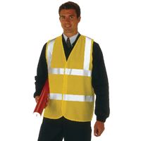 Hi Vis Waistcoat Saturn Yellow 2XL