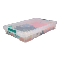 Storestack 12L Storage Box Clear