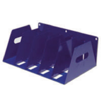 Rotadex 5 Lever Arch File Rack Blue