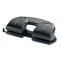 Rexel V412 4 Hole Punch Black