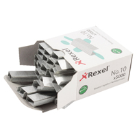 Rexel No.10 Metal Staples 5mm Pk5000