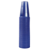 Mycafe Plastic Cups 7Oz Blue Pk1000