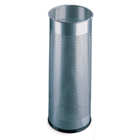 Umbrella/Waste Bin Silver 310253