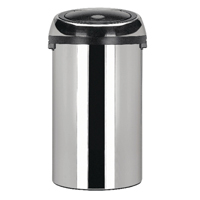 Chrome 50L Touch Top Bin 311734