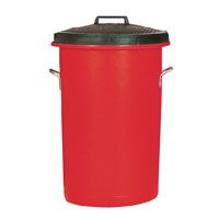 Bin/Lid/Handles 85 Litre Red 311969