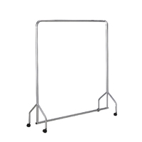 Silver Garment Hanging Rail