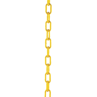 25m Short Link Chain Yellow