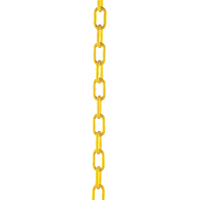 25m Short Link Chain Yellow