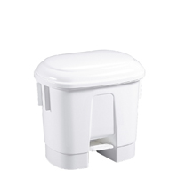 30 Litre White Plastic Bin 348020