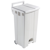 90L Mob Pedal Bin Lid Lgrey 357001