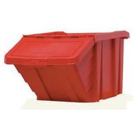 Hduty Storage Bin/Lid Red 359519