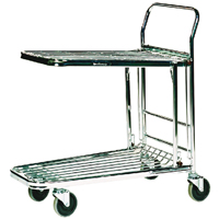 Metallic Grey Stock Trolley 373227