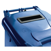 240L Locked Blue Wheelie Bin 377892