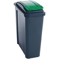 Vfm Recycling Bin 25 Ltr Grn 384284