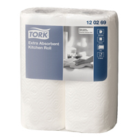 Tork Kitchen Roll Twin PkWht P24