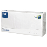 Tork Lunch Napkin White 2 Ply Pk200