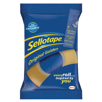 Sellotape Golden Tape 24mmx33m