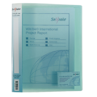 Snopake PP Rng Bndr A4 25mm Blu Pk10