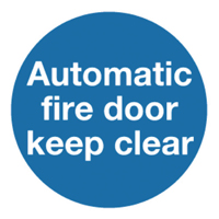 Automatic Fire Door 100x100mm S/A